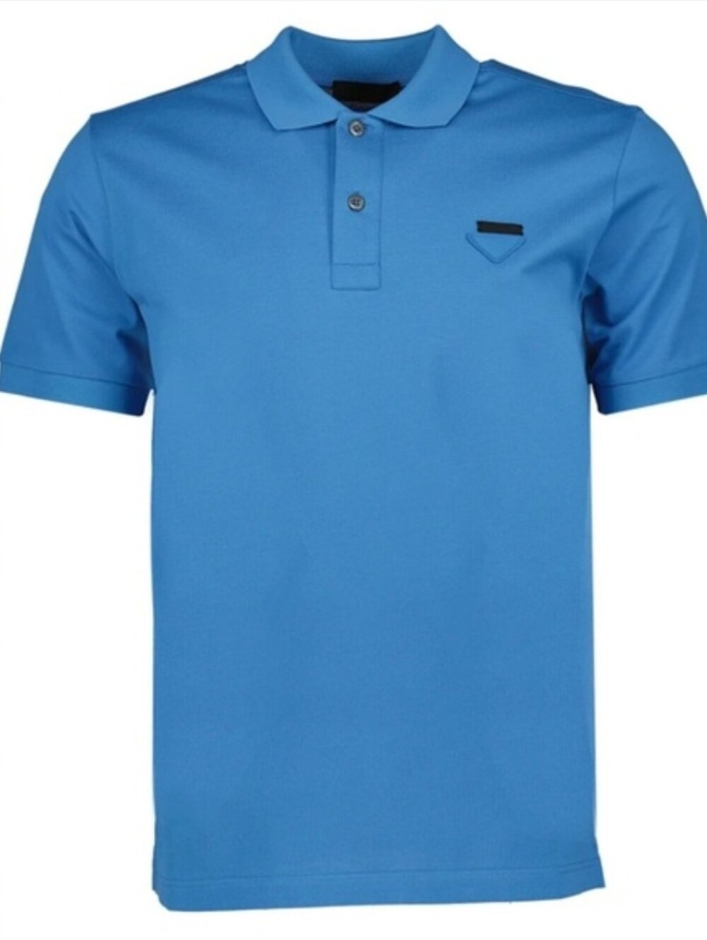 Prada Piquet Logo Polo Shirt